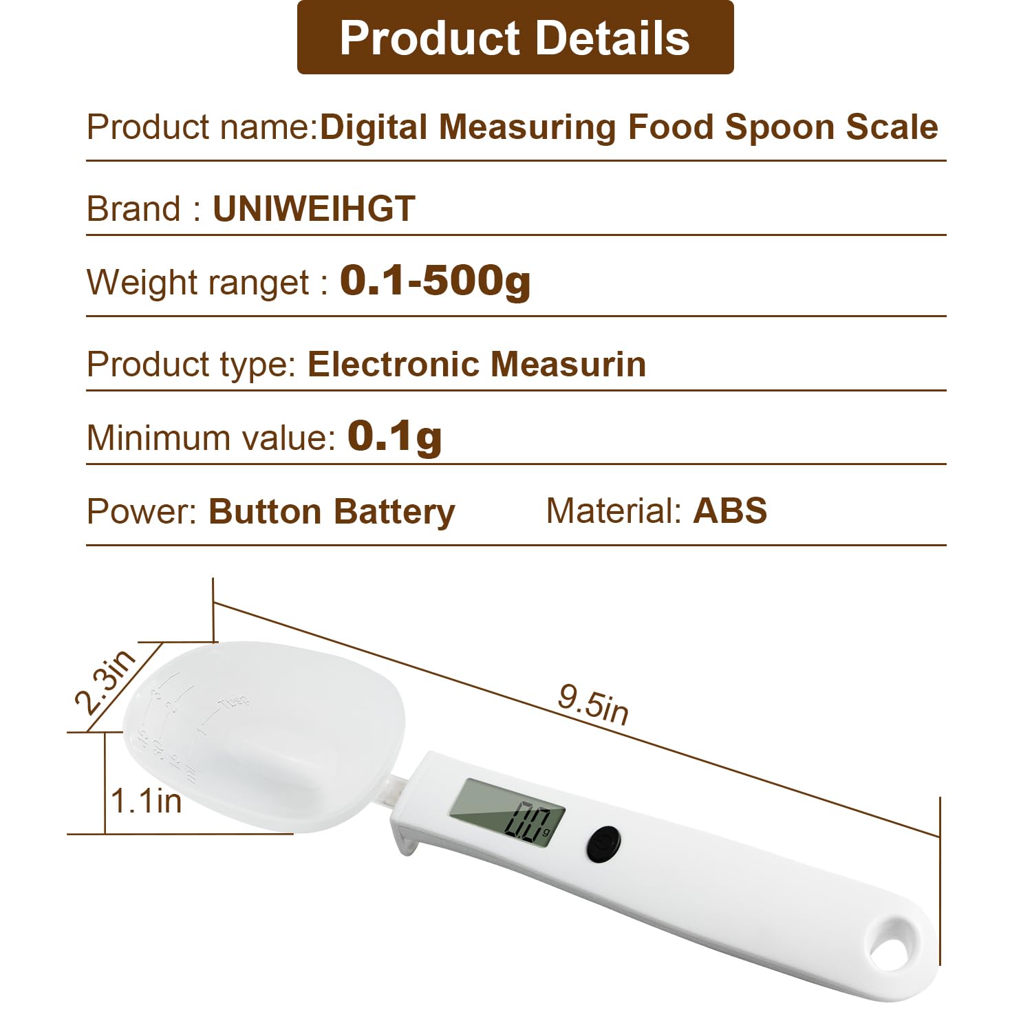 Precision Measuring Spoon Scale™