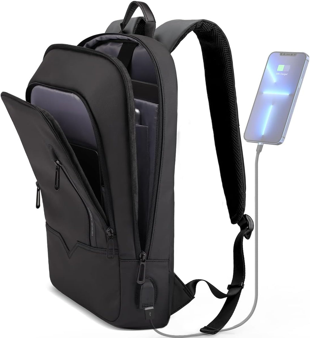 Sleek Travel Backpack with USB™