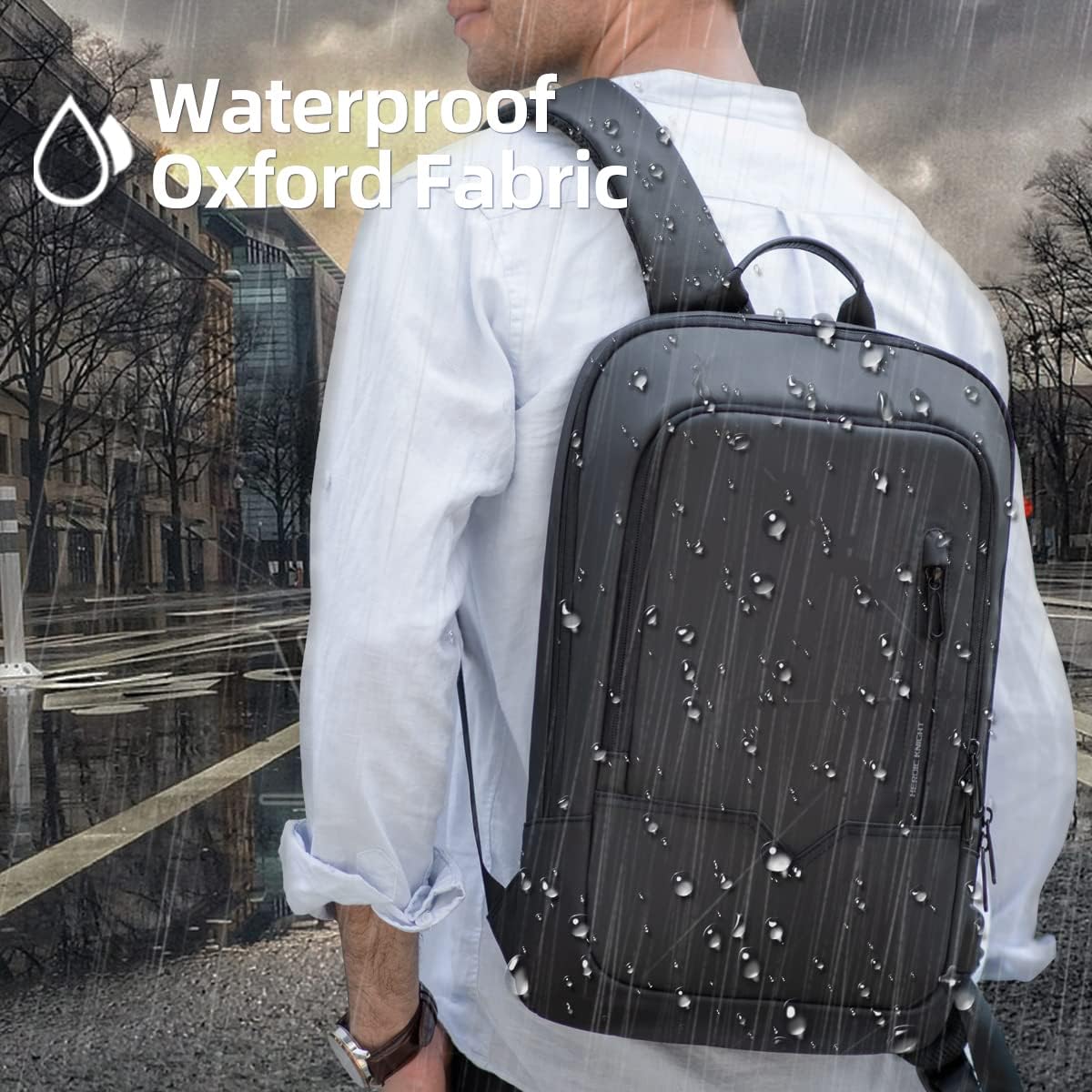 Sleek Travel Backpack with USB™