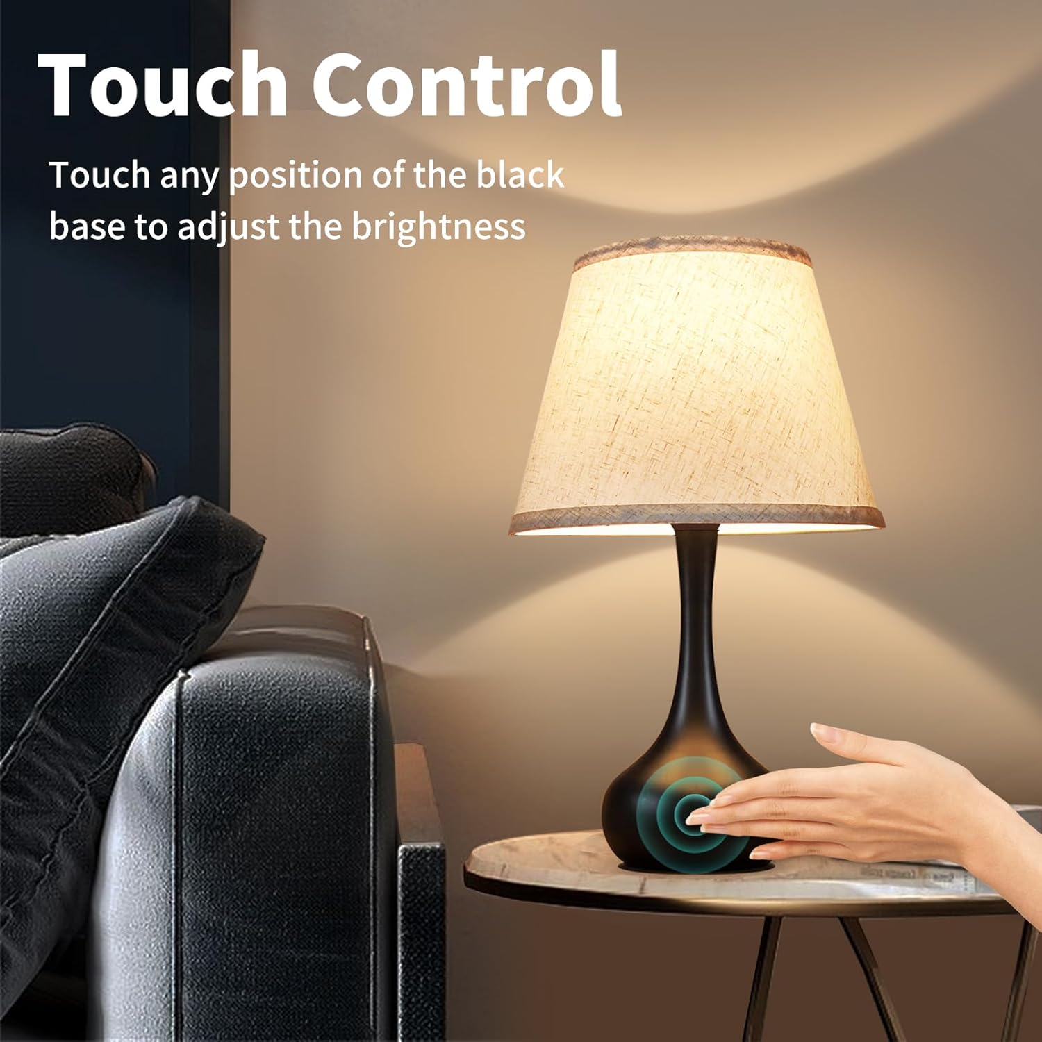 Cozy Touch Dimmable Bedside LampTM